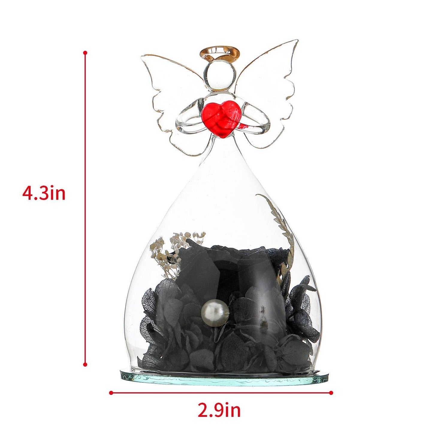 Shop Angelic Eternal Rose Gif for Her - Goodlifebean Plushie | Stuffed Animal