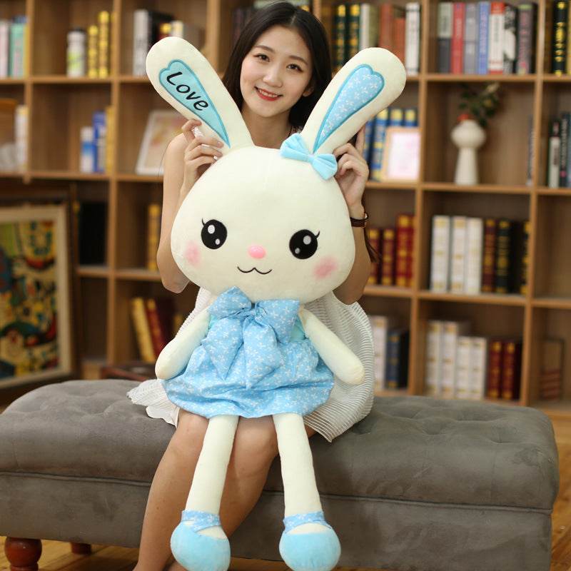 Jumbo Stuffed Animal Bunny Plushie | 4.5ft Rabbit.
