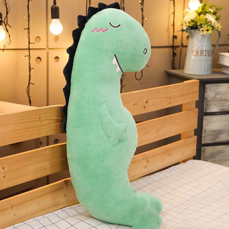 Shop Iggie: Large Stuffed Dino Body Pillow Plush - Goodlifebean Plushie | Stuffed Animal