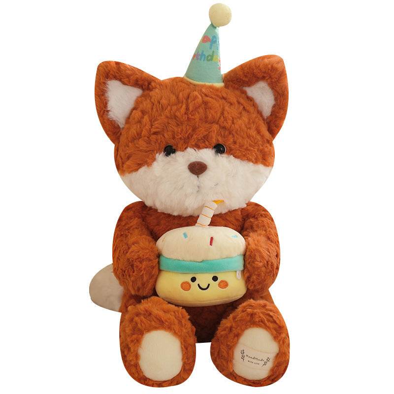 Shop PartyPaws: Cute Birthday Bear with Cake - Goodlifebean Plushie | Stuffed Animal