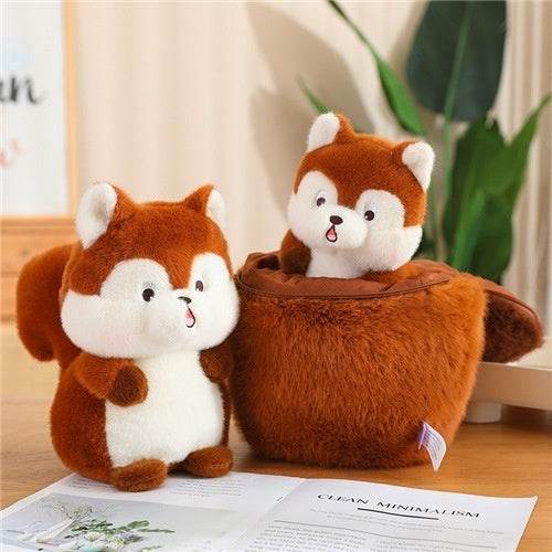 BuyNutkin: Surprise Inside Squirrel/Nutty Plushie - Goodlifebean Plushies | Stuffed Animals