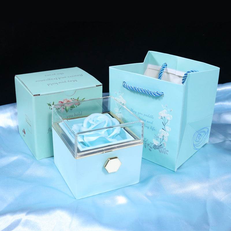 BuyRotating Eternal Rose Gift Box - Goodlifebean Plushies | Stuffed Animals