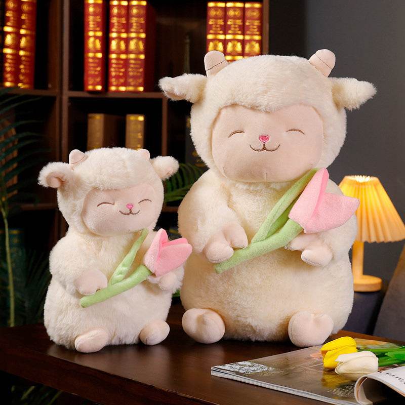 BuyLammy: Kawaii Lamb Plushie - Goodlifebean Plushies | Stuffed Animals
