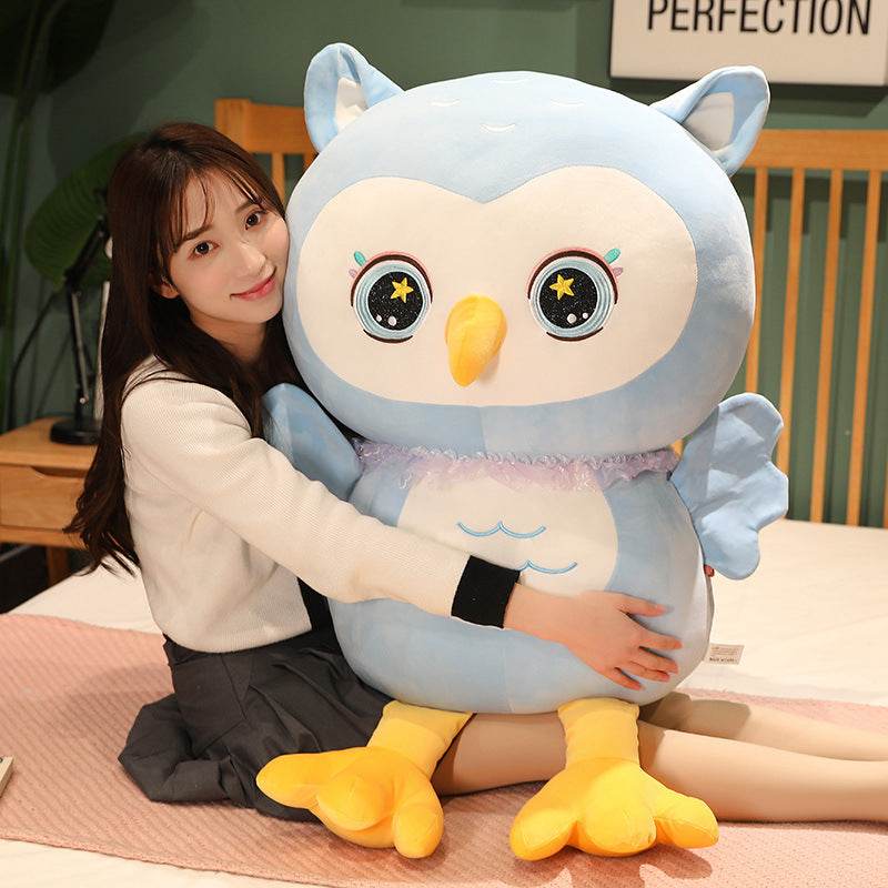 Shop Luna the Owl Plushie - Goodlifebean Plushie | Stuffed Animal