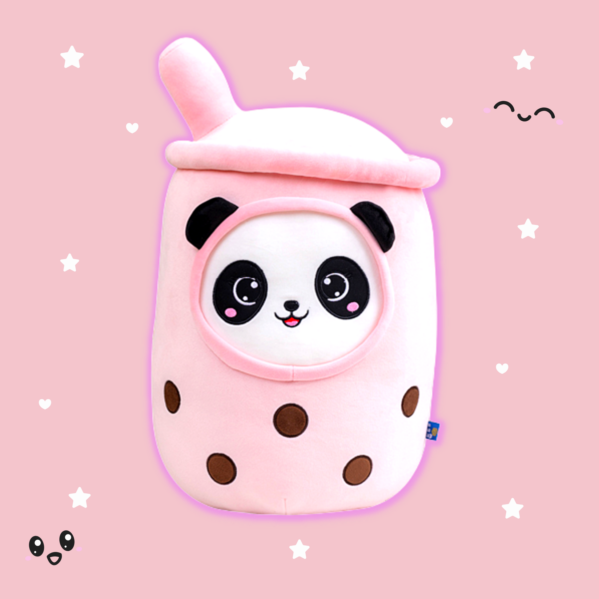 Shop Kawaii Panda in Boba Tea Plushie | Bubble Tea Plush - Stuffed Animals Goodlifebean Plushies | Stuffed Animals
