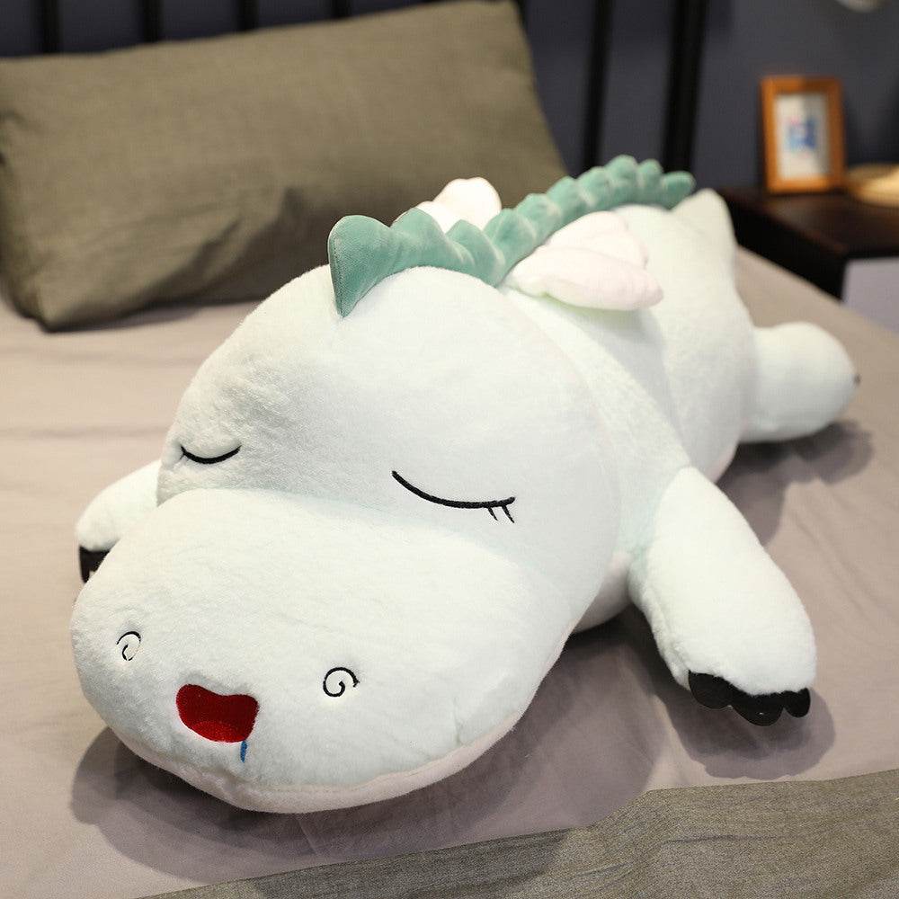 Shop Barney: Giant Dinosaur Body Pillow Plushie (4.2ft) - Goodlifebean Plushie | Stuffed Animal