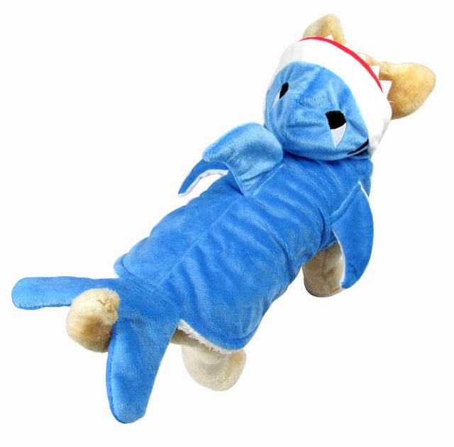 Shop Comfy Cozy Shark Suit for Pets - Goodlifebean Plushie | Stuffed Animal