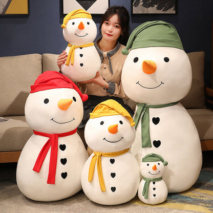 Shop Frosty: Giant Snowman Stuffed Plushie - Stuffed Animals Goodlifebean Plushies | Stuffed Animals