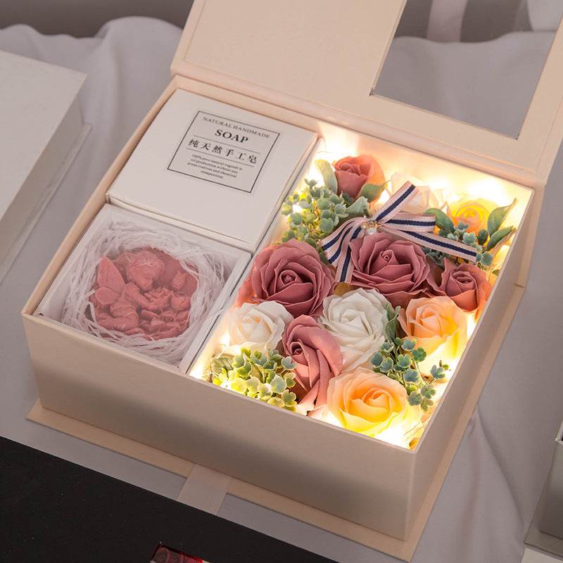 Shop Preserved Rose Gift Box - Goodlifebean Plushie | Stuffed Animal
