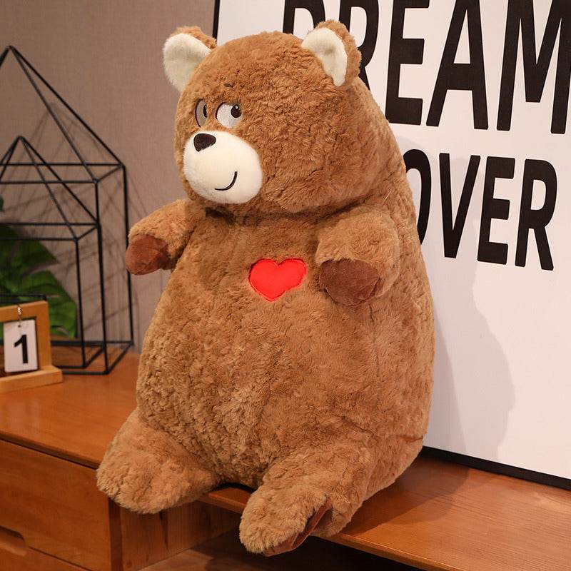BuyMr Cocoa: Love-Struck Brown Bear - Goodlifebean Plushies | Stuffed Animals