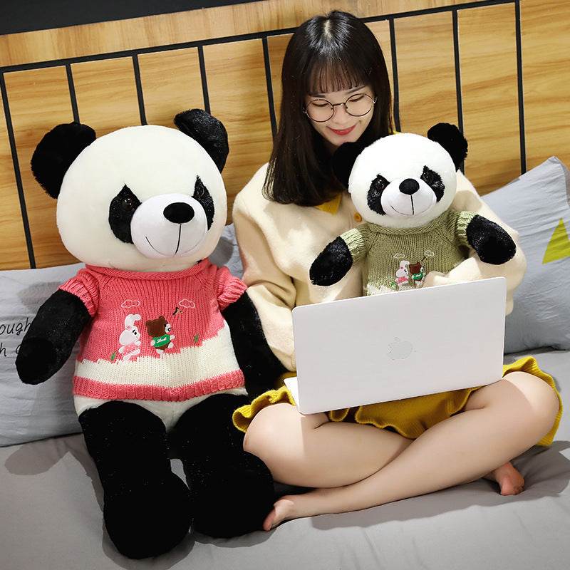 BuyJumbo Stuffed Panda Plushie | 3.2ft Panda Plush - Goodlifebean Plushies | Stuffed Animals