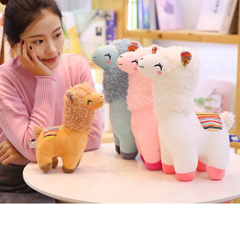 Shop Lumi The Llama Plushie | Stuffed Animal Llama Plush - Goodlifebean Plushie | Stuffed Animal