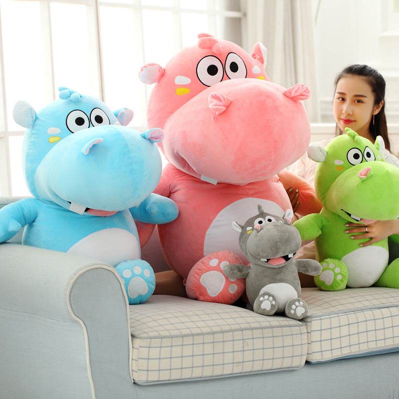 BuyJolly The Jumbo Hippo Plushie - Goodlifebean Plushies | Stuffed Animals