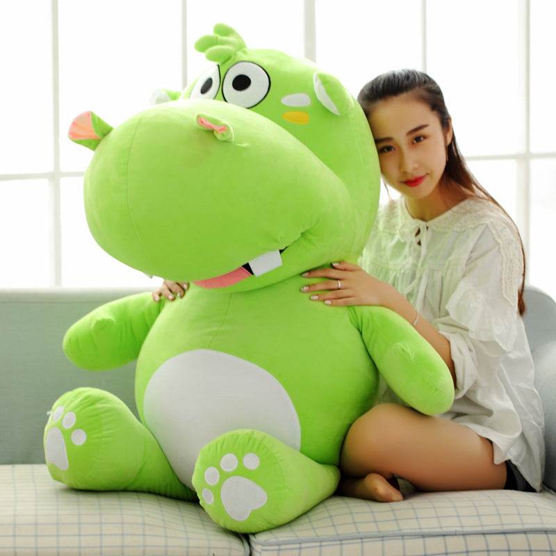BuyJolly The Jumbo Hippo Plushie - Goodlifebean Plushies | Stuffed Animals