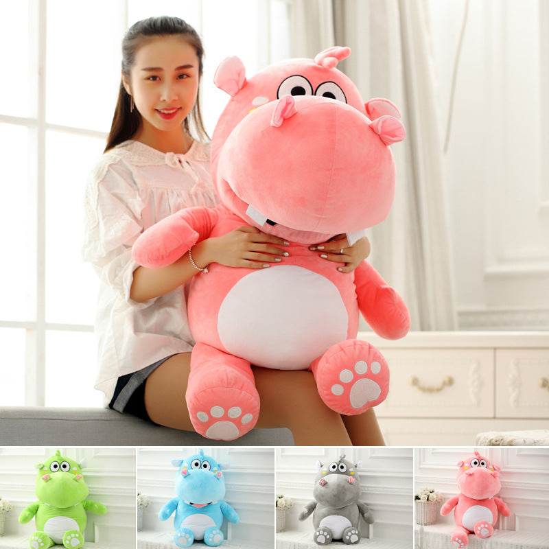 BuyJolly The Jumbo Hippo Plushie - Goodlifebean Plushies | Stuffed Animals