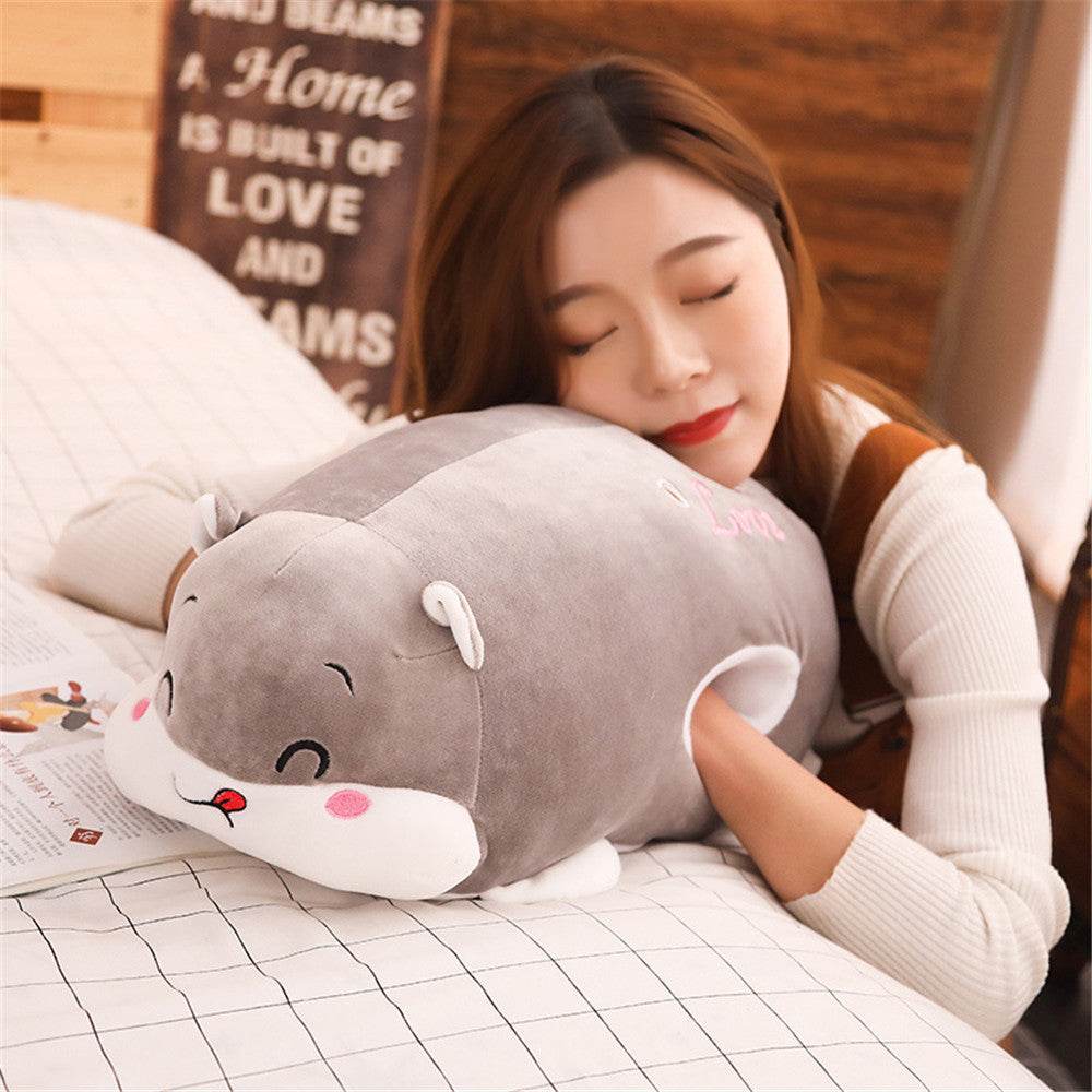 Shop KawaiI Stuffed Hamster Plushie (Large) - Goodlifebean Plushie | Stuffed Animal