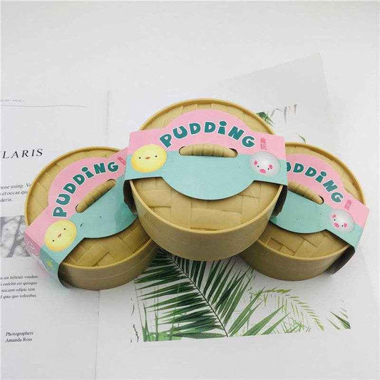 Stress Relief Steamed Bao Plushie | Decompression Toy - Goodlifebean Stuffed Animals