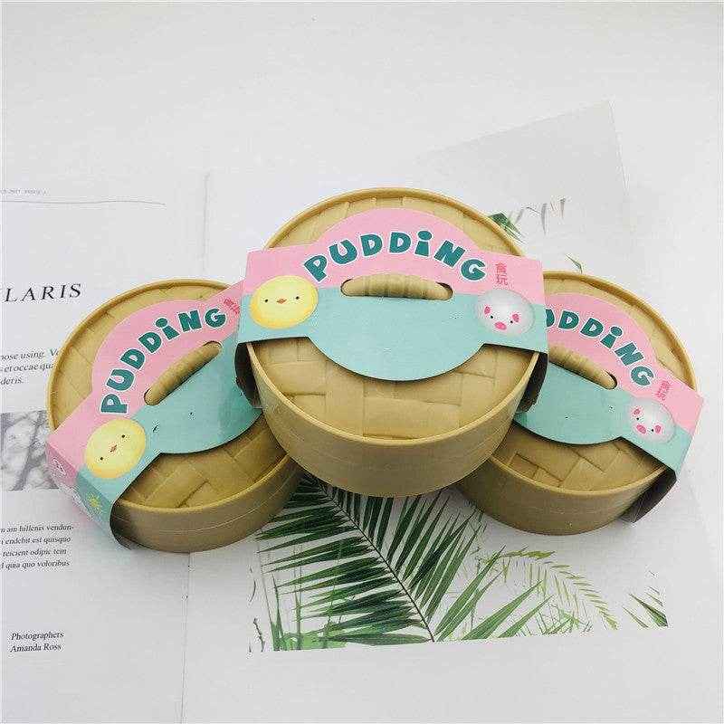 Stress Relief Steamed Bao Plushie | Decompression Toy - Goodlifebean Stuffed Animals