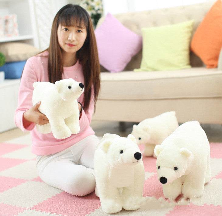 Shop Icicle: Cute Mini Polar Bear Plushie - Goodlifebean Plushie | Stuffed Animal