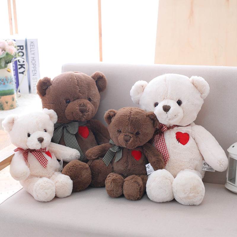 Shop Bailey The Bear | Cute Brown Valentine's Teddy Bear - Goodlifebean Plushie | Stuffed Animal