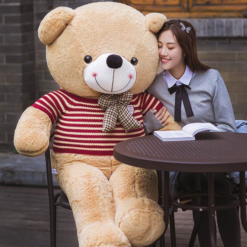 Shop 4ft Giant BrownTeddy - Goodlifebean Plushie | Stuffed Animal