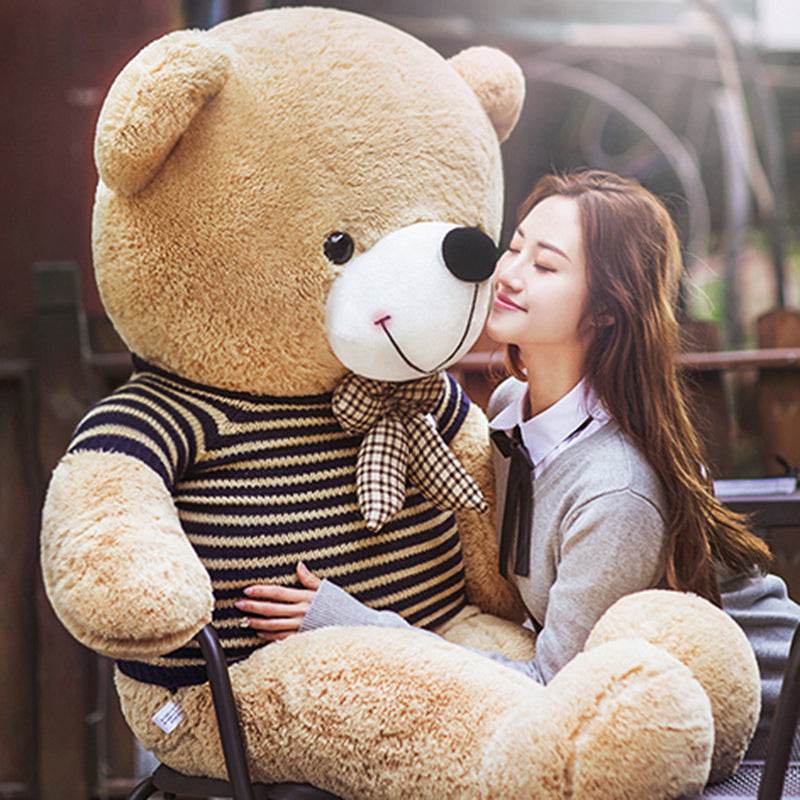 Shop 4ft Giant BrownTeddy - Goodlifebean Plushie | Stuffed Animal