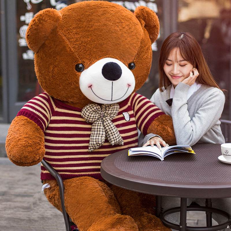 Shop 4ft Giant BrownTeddy - Goodlifebean Plushie | Stuffed Animal