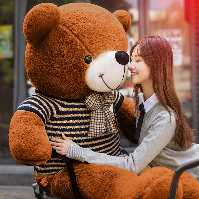 Shop 4ft Giant BrownTeddy - Goodlifebean Plushie | Stuffed Animal