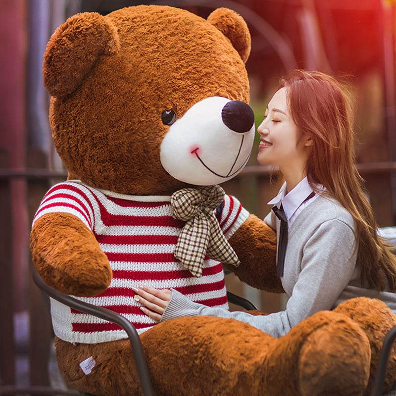 Shop 4ft Giant BrownTeddy - Goodlifebean Plushie | Stuffed Animal