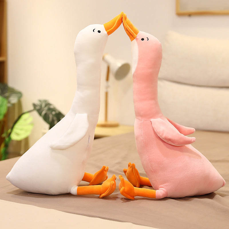 BuyGretel: Giant Goose Plushie | 62" Stuffed Animal Goose | 5ft - Goodlifebean Plushies | Stuffed Animals