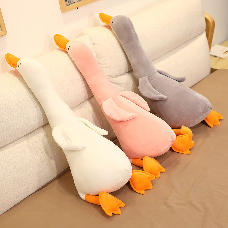 BuyGretel: Giant Goose Plushie | 62" Stuffed Animal Goose | 5ft - Goodlifebean Plushies | Stuffed Animals