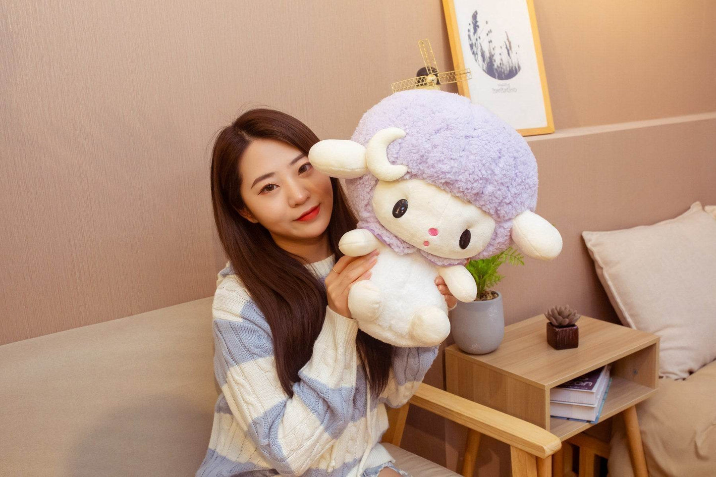 Shop Kawaii Soft Little Lamb Plushie - Goodlifebean Plushie | Stuffed Animal
