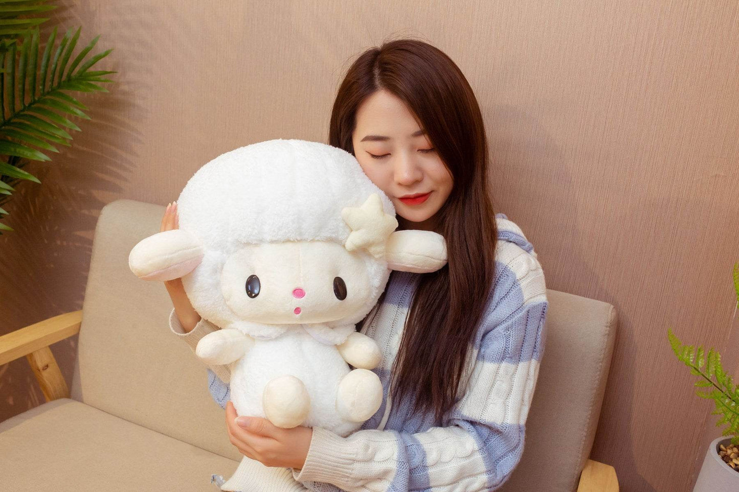 Shop Kawaii Soft Little Lamb Plushie - Goodlifebean Plushie | Stuffed Animal