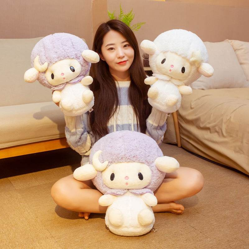 Shop Kawaii Soft Little Lamb Plushie - Goodlifebean Plushie | Stuffed Animal