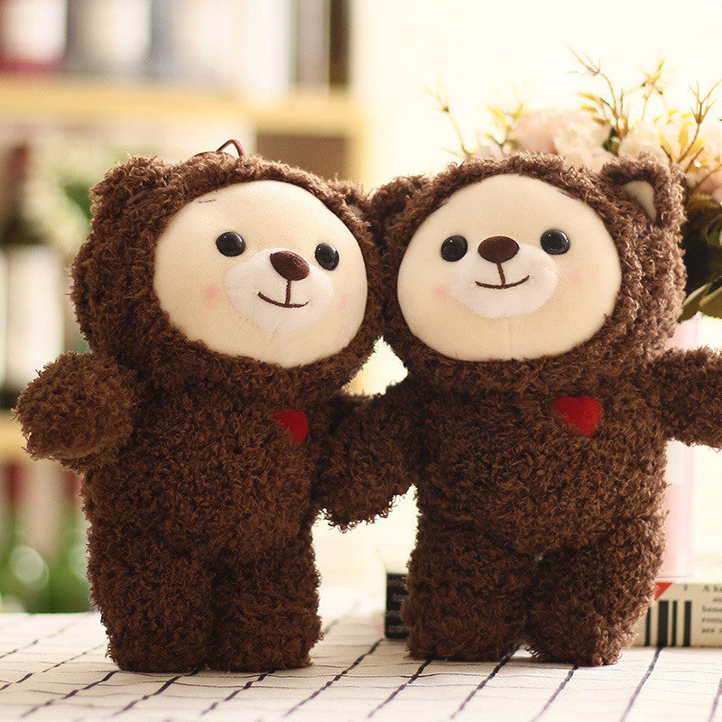Shop Mini Fuzzy Brown Teddy Bear - Goodlifebean Plushie | Stuffed Animal