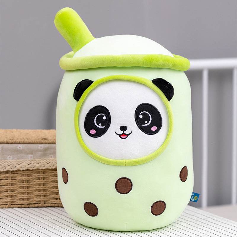 BuyKawaii Panda in Boba Tea Plushie | Bubble Tea Plush - Goodlifebean Plushies | Stuffed Animals