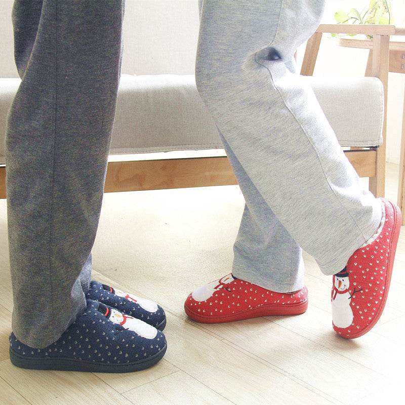 Shop Kawaii Snowman Warm Indoor Slippers - Goodlifebean Plushie | Stuffed Animal