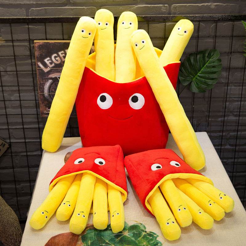 Shop Fries to My Burger Plushie - Goodlifebean Plushie | Stuffed Animal
