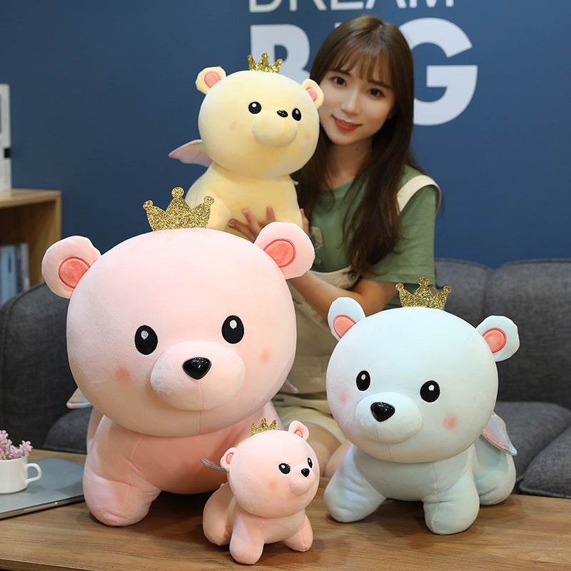 Shop Kawaii Angelic Nursery Decor Teddy Bear - Goodlifebean Plushie | Stuffed Animal