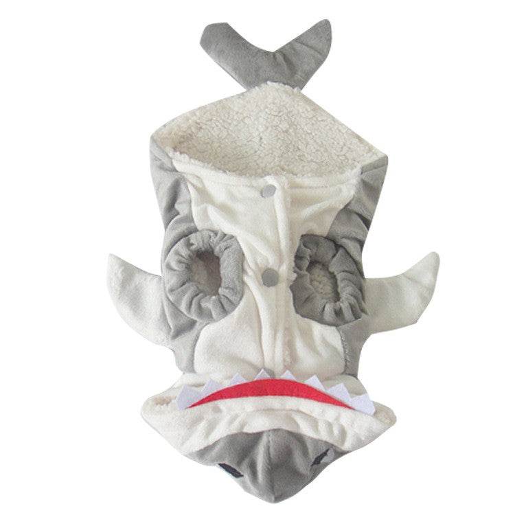 Shop Comfy Cozy Shark Suit for Pets - Goodlifebean Plushie | Stuffed Animal
