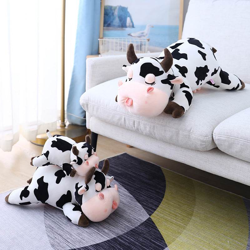 BuyChonkyCheeks: Adorable Chubby Cow Plush - Goodlifebean Plushies | Stuffed Animals