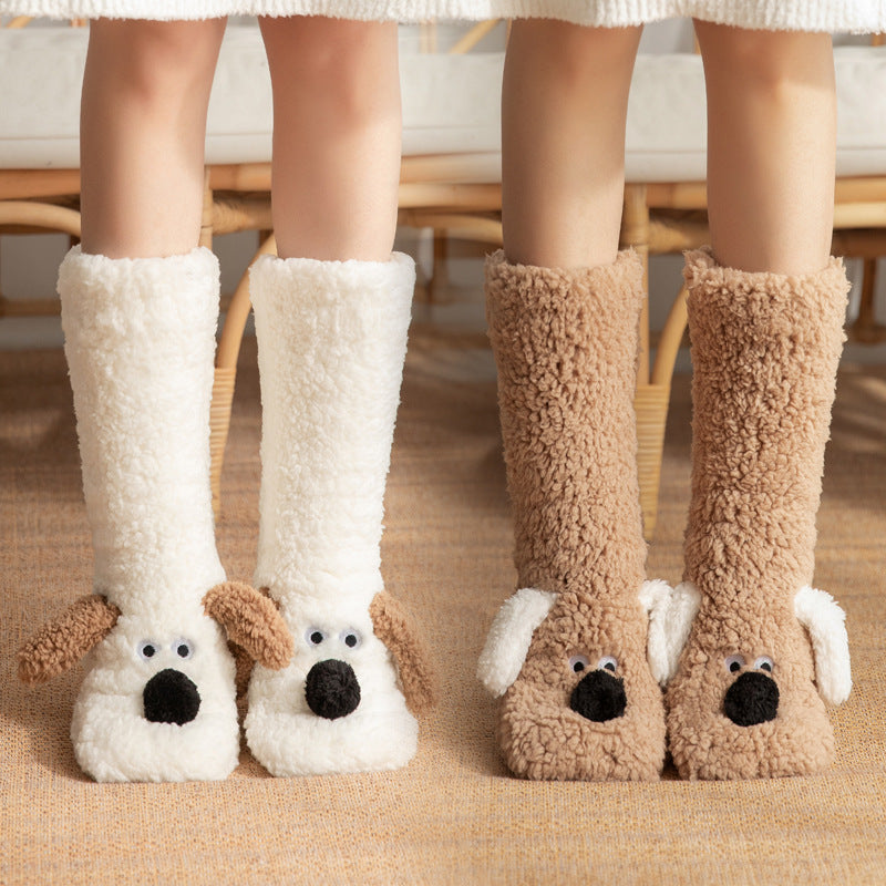 Warm FUZZY Plush Socks.