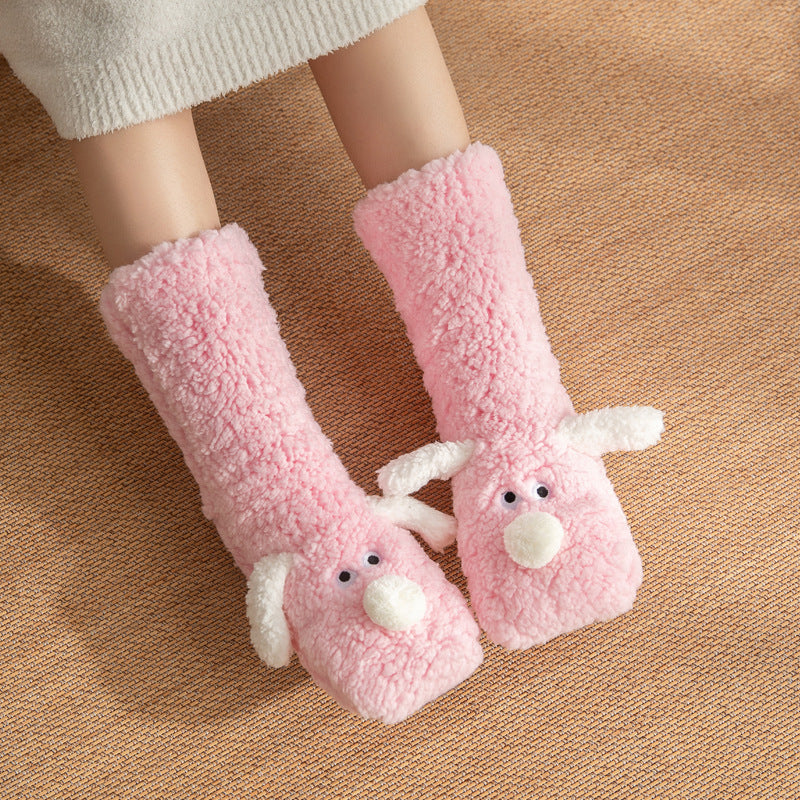 Warm FUZZY Plush Socks.