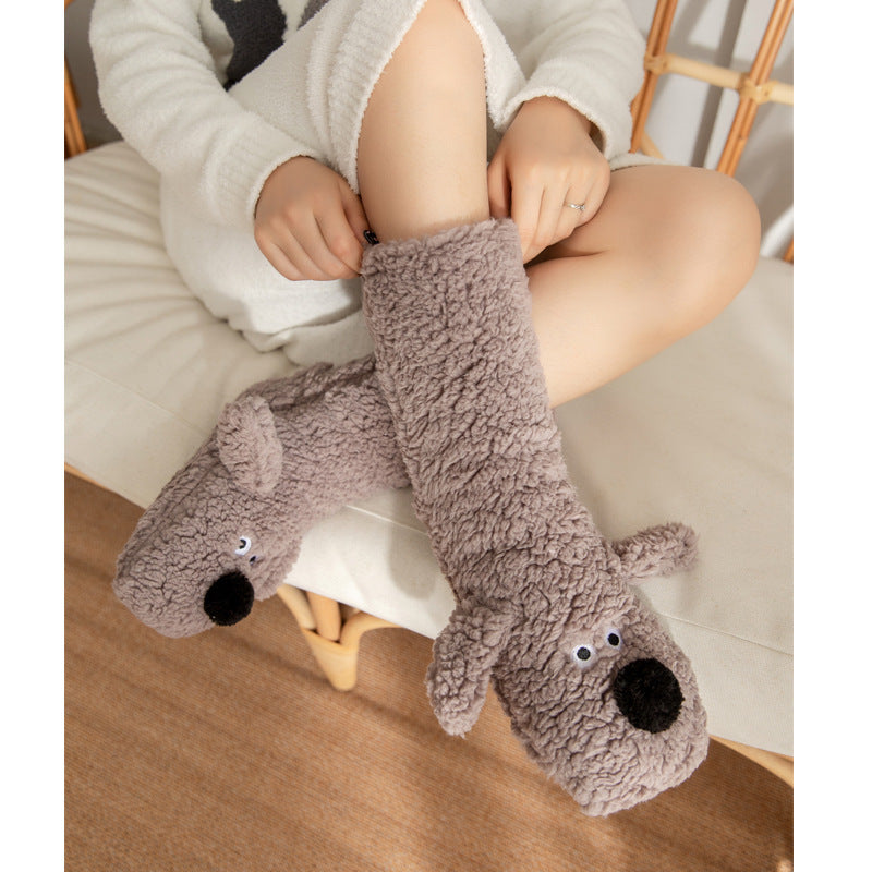 Warm FUZZY Plush Socks.