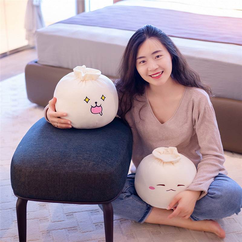 Shop Cute Bun Plushie | Stuffed Dimsum Plush - Goodlifebean Plushie | Stuffed Animal