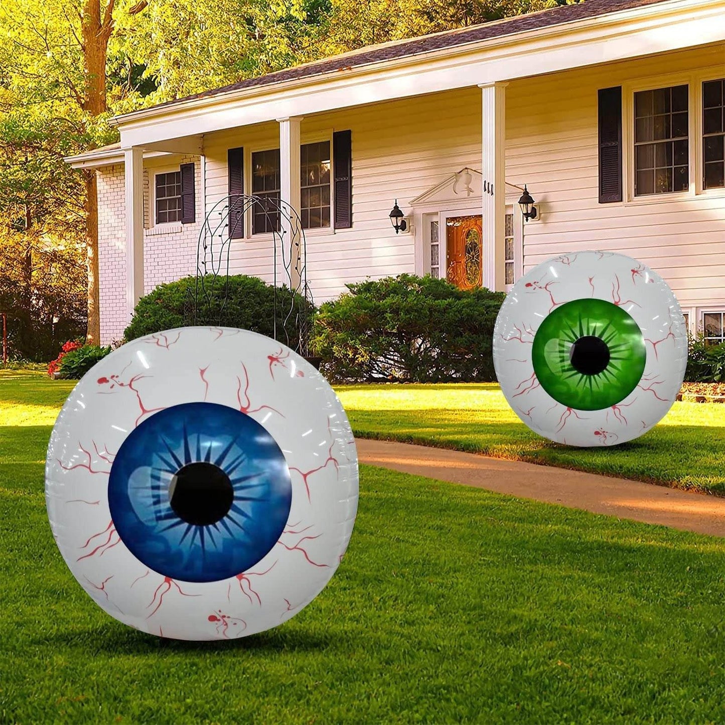 Shop Inflatable Glow-In-The-Dark Eyeball Balloon - Goodlifebean Plushie | Stuffed Animal