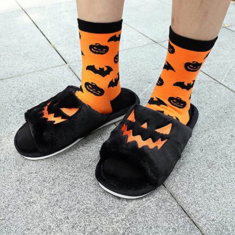 BuySpooky Snuggles Halloween Slippers - Goodlifebean Plushies | Stuffed Animals