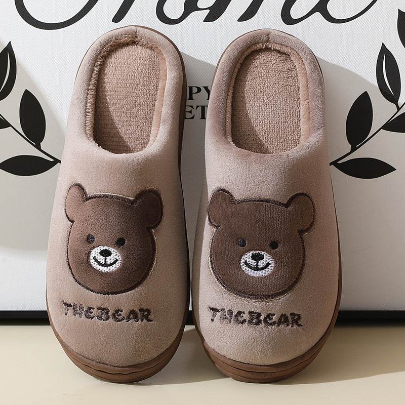 SnugglePaws: Kawaii Teddy Bear Slippers - Goodlifebean
