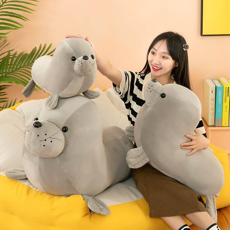 Shop Rare Sea Lion Giant Plushie - Goodlifebean Plushie | Stuffed Animal