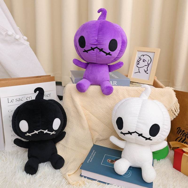 Shop Cuddle Patch: Cute Pumpkin Doll Halloween Plushie - Goodlifebean Plushie | Stuffed Animal